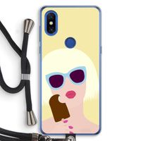 Ice cream: Xiaomi Mi Mix 3 Transparant Hoesje met koord
