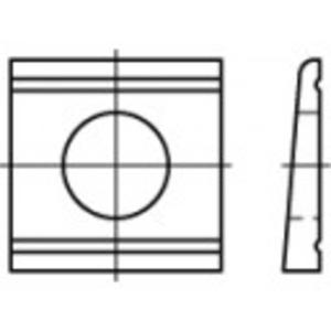 Spieschijven Staal Verzinkt 100 stuk(s) TOOLCRAFT 106734