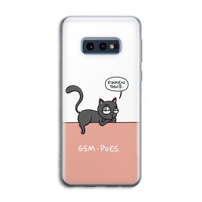 GSM poes: Samsung Galaxy S10e Transparant Hoesje