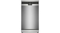 SIEMENS iQ500 SR25YI04ME vrijstaande vaatwasser - 10 couverts - Inductie - L45cm - 43 dB - Grijs