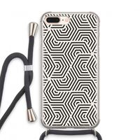 Magic pattern: iPhone 8 Plus Transparant Hoesje met koord