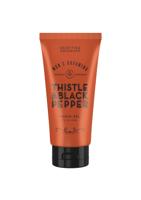Scottish Fine Soaps Men's Grooming Thistle & Black Pepper Shave Gel 100ml | Voor Mannen