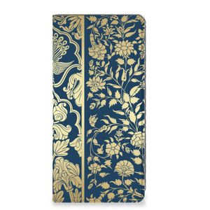 OPPO A57 | A57s | A77 4G Smart Cover Beige Flowers