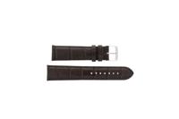 Horlogeband Universeel G348Z Leder Bruin 20mm