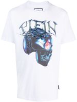 Philipp Plein t-shirt SS Chrome à col rond - Blanc - thumbnail