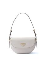 Prada sac porté épaule en cuir - Blanc