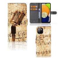 Samsung Galaxy A03 Telefoonhoesje met foto Bladmuziek