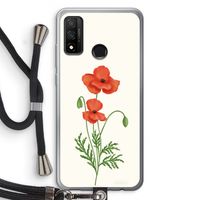 Red poppy: Huawei P Smart (2020) Transparant Hoesje met koord Red poppy: Huawei P Smart (2020) Transparant Hoesje met koord