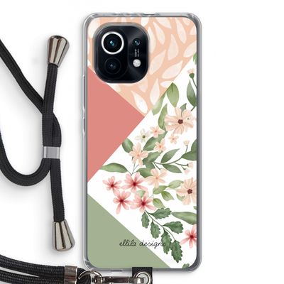 Sweet heaven geometrics: Xiaomi Mi 11 Transparant Hoesje met koord