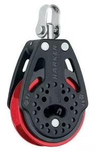 Harken 57c 1-schijfsblok Met Ratel Rood Default