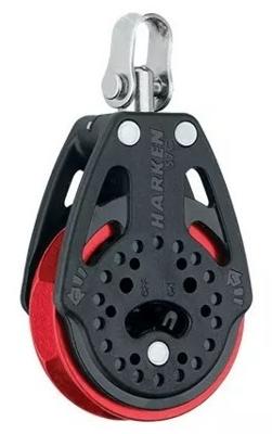 Harken 57c 1-schijfsblok Met Ratel Rood Default