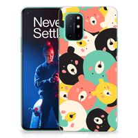 OnePlus 8T Telefoonhoesje met Naam Bears - thumbnail