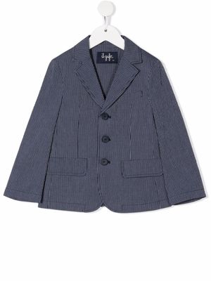 Il Gufo veste à fines rayures - Bleu
