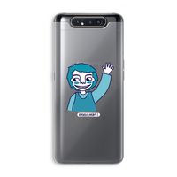 Zwaai: Samsung Galaxy A80 Transparant Hoesje