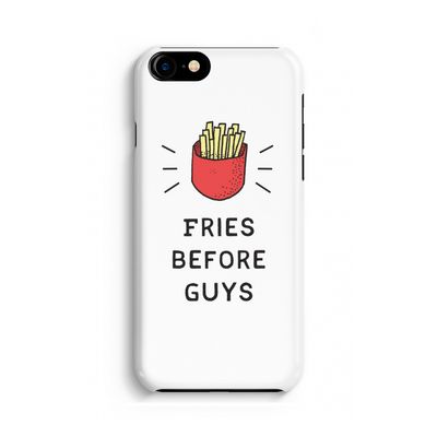 Fries before guys: iPhone 8 Volledig Geprint Hoesje
