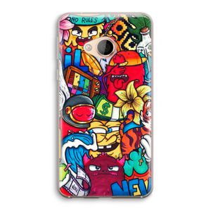 No Rules: HTC U Play Transparant Hoesje
