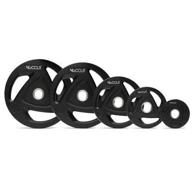 NUCCLR olympic halterset rubber 160 KG