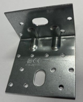 Waelbers Hoekanker met 2 ril 80x50x80mm, sendzimir (SV) - 50 Stuk(s) - 490024.11