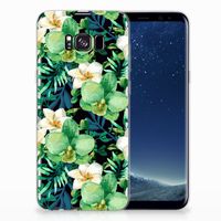 Samsung Galaxy S8 Plus TPU Case Orchidee Groen