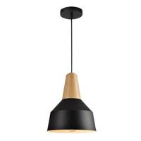 QUVIO Hanglamp met metaal en aluminium - QUV5067L-BLACK - thumbnail