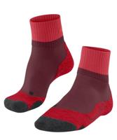 Falke Tk2 Explore Short Dames Wandelsok Merlot 37-38