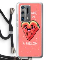 One In A Melon: Huawei P40 Pro Plus Transparant Hoesje met koord