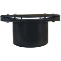 Europond 110mm Doorvoer met Tegenflens - Stevige ABS Vijververbinding voor Ronde Vaten