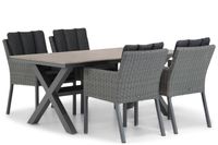 Garden Collections Oxbow/Forest 180 cm dining tuinset 5-delig - thumbnail