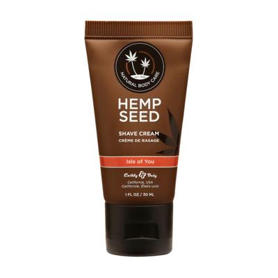Earthly body Isle of You - Hennepzaad Scheercrème - 1 fl oz / 30 ml