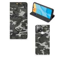 OPPO A15 | Hoesje met Magneet | Army Light