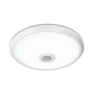 Plafondlamp - 12 Watt en 1160 Lumen - Incl. ingebouwde bewegingssensor - 6400K daglicht wit - IP20 voor binnen - Plafonniere Wit - LED binnenverlichti