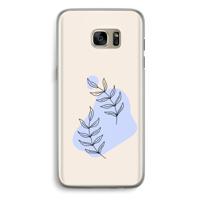 Leaf me if you can: Samsung Galaxy S7 Edge Transparant Hoesje