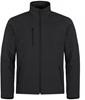 Clique 0200954 Padded Softshell - Zwart - 3XL