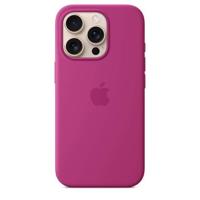 APPLE iPhone 16 Pro - Siliconen hoesje met MagSafe - Fuchsia