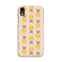 Ananas: iPhone XR Volledig Geprint Hoesje