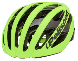 Polisport light pro fietshelm m 52-58cm fluo geel/zwart