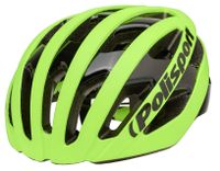 Polisport light pro fietshelm m 52-58cm fluo geel/zwart