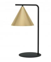 EGLO Narices tafellamp E27 40 W Zwart, Goud - thumbnail