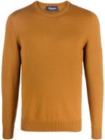 Drumohr pull en laine mérinos à col rond - Orange