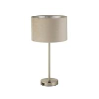 Searchlight Leuke tafellampFinn goud met creme - EU58911TA Searchlight Leuke tafellampFinn goud met creme - EU58911TA