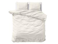 Primaviera Deluxe Uni Satijn Dekbedovertrek Creme 240 x 200/220 cm
