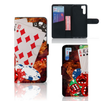 OPPO A91 | Reno3 Wallet Case met Pasjes Casino