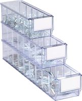 Promat Stellingbak | L300xB91xH81mm | transparant SAN | 1 stuks - 9000448980 9000448980