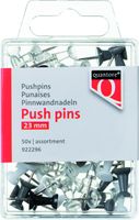 Push pins Quantore blister assorti - thumbnail