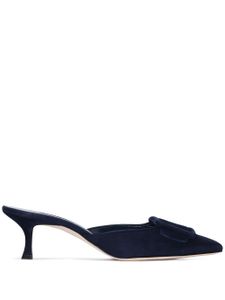 Manolo Blahnik escarpins Maysale 50 mm - Bleu