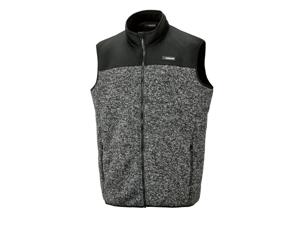 PARKSIDE Heren fleece vest (Zwart, S)