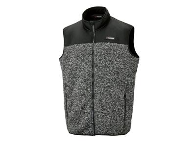PARKSIDE Heren fleece vest (Zwart, XL)