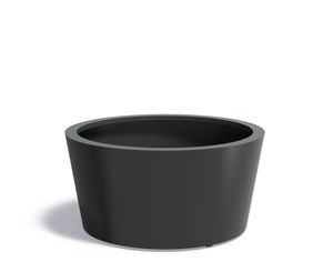 Aluminium plantenbak CONIC 120x60cm.