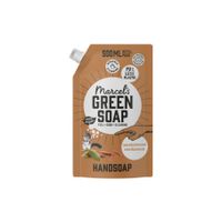 Marcels Green Soap Handzeep Sandelhout & Kardemom 500ml navulzak