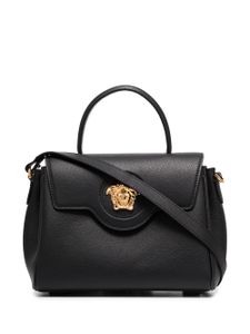 Versace sac à main La Medusa en cuir - Noir